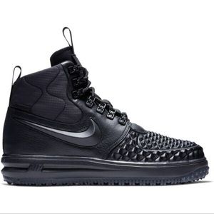 Nike Lunar Force 1 Duckboot 'Triple Black'